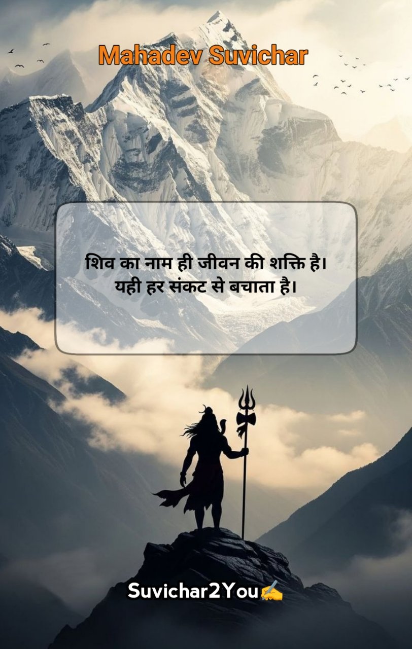 2 Line Shiva Suvichar In Hindi